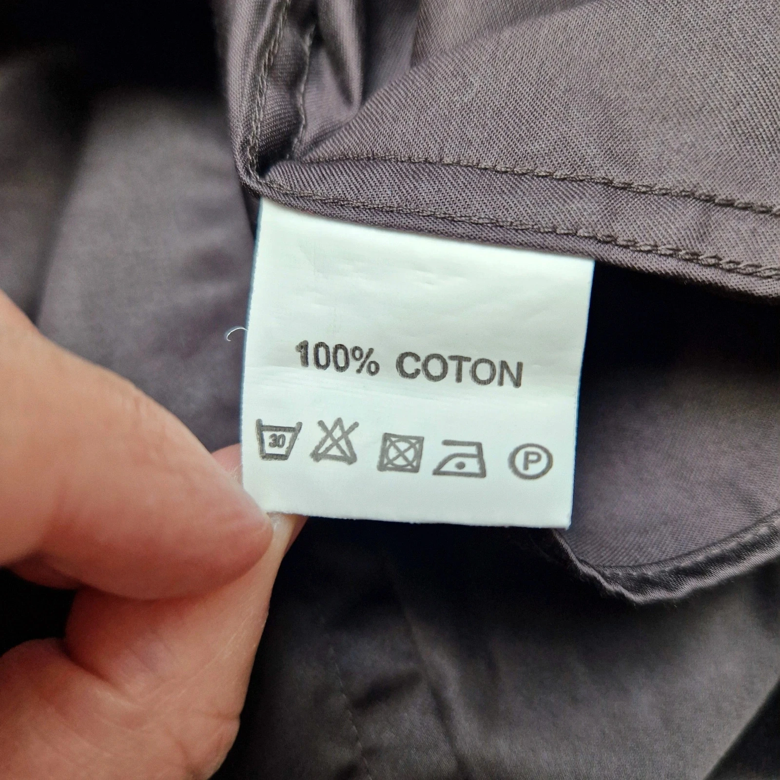 Camisa slim fit efecto satinado – photo 4